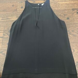 ALC Black Tank With Silver Bar Detail